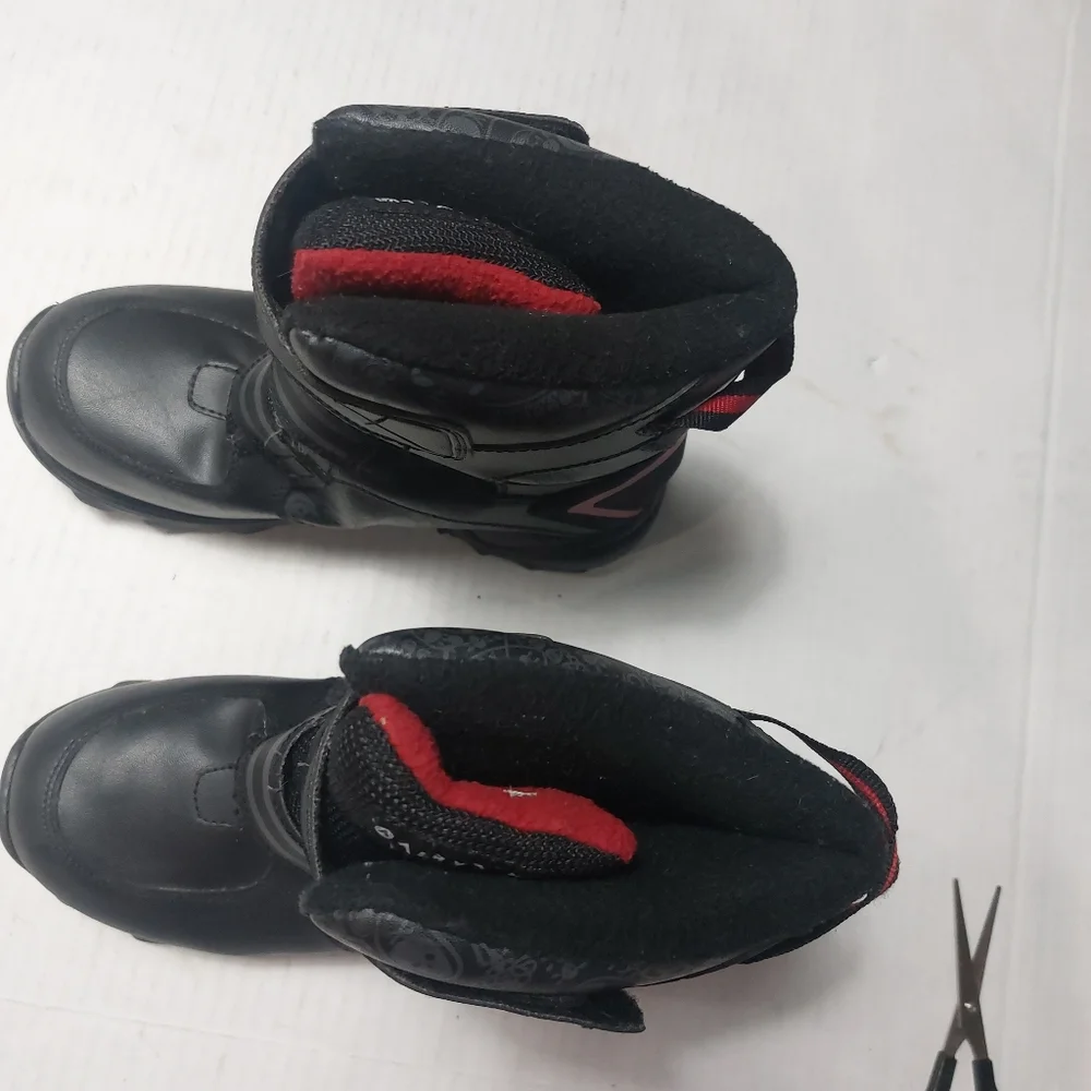 AIRWALK Black and Red Boots Size 6